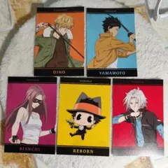 家庭教師ヒットマンREBORN! リボーン特典ポストカード　5枚セット