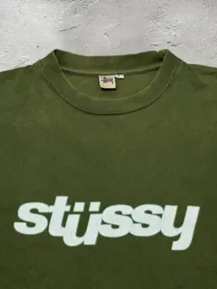 90年代初頭 白タグ old stussy ロゴTシャツ
