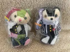 鬼滅の刃　マスコット　甘露寺蜜璃　伊黒小芭内　ペア2点セット　ぬいぐるみ