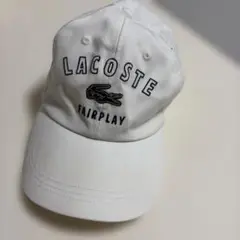 LACOSTE ホワイトキャップ