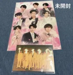 新品未開封SnowMan滝沢歌舞伎ZEROFINAL A4クリアファイル＋おまけ