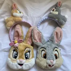 ディズニーカチューシャ ミスバニー とんすけ パスケース