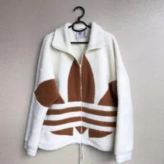 アディダス SHERPAJACKET シェルパジャケット Oボア ホワイト