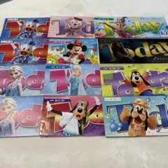 ディズニーキャラクター today 12枚セット