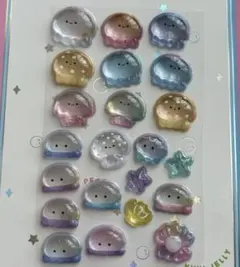 正規品 ボンボンドロップシール 水族館限定 くらげ クラゲ おすそ分け ボンドロ