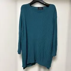 最終価格！春にも活用！クードシャンス❤︎細見え丈長ニット⭐︎美品！