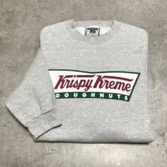 激レア 90s クリスピークリームドーナツ プロモ スウェット XL グレー