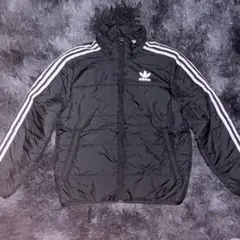 adidas Y2K 中綿ジャケット 短丈 グランジ