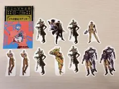 スシロー ジョジョの奇妙な冒険 コラボ ステッカー ＆ピック