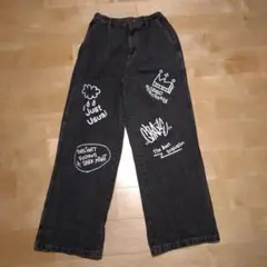 RODEO CROWNS WIDE BOWL rakugaki デニムパンツ
