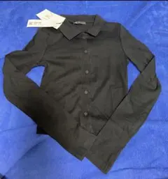 【新品未使用】ZARAリブカットソー S