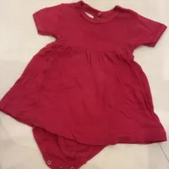 PETIT BATEAU ピンクワンピース 12M