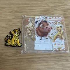 WDW ライオン・キング ピンバッジ 4個セット WDW ライオン・キング ピンバッジ 4個セット WDW ライオン
