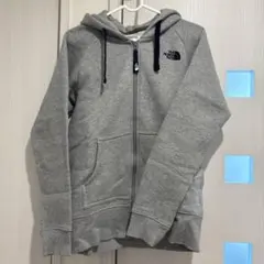 THE NORTH FACE グレー ジップアップパーカー