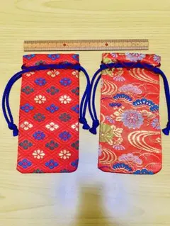印袋（印鑑入れ）　2点セット