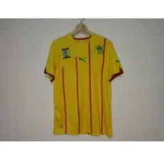【Used】PUMA カメルーン代表2010 エトー 9 M イエロー レプリカ PUMA カメルーン代表2010 エトー 9 M イエロー レプリカ - メルカリ