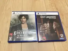 PS5 ジャッジアイズ　ロストジャッジメント　2本セット