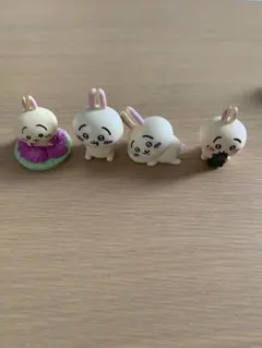 うさぎ フィギュア 4つセット