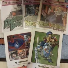 ドラゴンボール 1番くじ クリアポスター 5枚セット