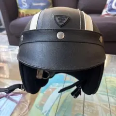 125cc以下用ジェットヘルメット シルバー星デザイン - メルカリ