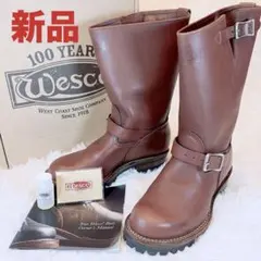 極美品✨ウエスコ モリソン ペコスブーツ 100周年 カスタム ブラウン