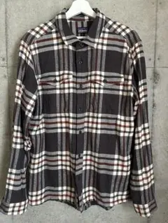patagonia チェック柄ネルシャツ Mサイズ