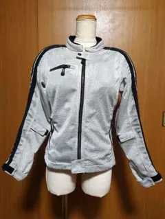 コミネ レディース WMサイズ シルバーメッシュバイクジャケット 夏用