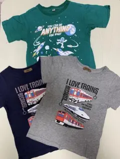 120cm 半袖Tシャツ　３枚セット