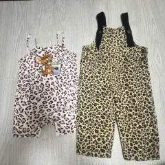 サロペット 子供服 2点