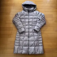 美品！ザノースフェイス フード付きダウンジャケット グレー