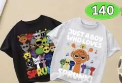 2枚セット　スプランキー SPRUNKI Tシャツ 子供服 キッズ140