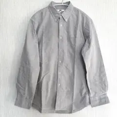 ボタンダウンシャツ長袖 m