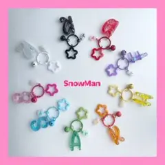 【限定１個】SnowMan 深澤辰哉 ☆ 紫色 星 キーホルダー F