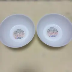 山崎パン白いお皿(ボウル) 2個セット