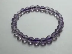 ラベンダーアメジスト 多面カット ブレスレット