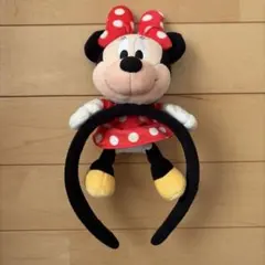 ミニー　 カチューシャ　ぬいぐるみ