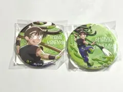 忍たま乱太郎　セガラッキーくじ　缶バッジ　尾浜勘右衛門　セット