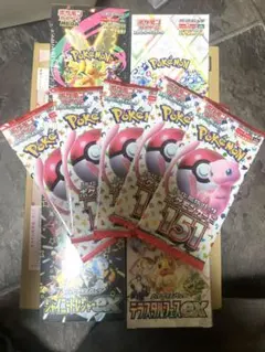 ポケモンカードパック 151 テラスタルフェス シャイニートレジャーex等