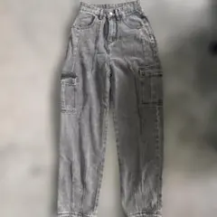 デニムパンツ　S size グレーデニム 【24時間以内発送‼️】