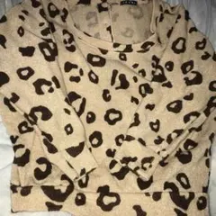 ヒョウ柄 ニット