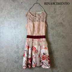 美品♡Elisabetta Franchi♡花柄♡レースワンピース - メルカリ