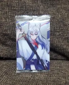 カラフルピーチ　ウエハースカード　どぬく