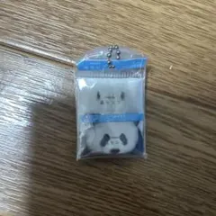 パンダデザイン カプセルトイ キーチェーン付き