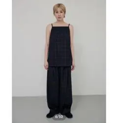 lit Check Double Tuck Pants