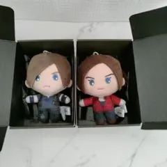 レオン　クレア　ぬいぐるみ　セット　USJ　BIOHAZARD　コレクタブル