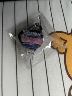 千葉ロッテマリーンズ　山本大斗　アクリルカラビナキーホルダー