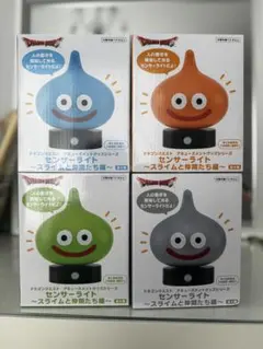 R*A様 ドラゴンクエスト　AM　センサーライト　スライムと仲間たち編　全4種