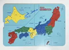 くもんの日本地図パズル 知育玩具のサムネイル