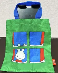 ４１.ミッフィー エコバッグ グリーン