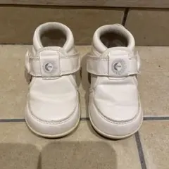 【美品】IFME イフミー 12.5センチ ホワイト ナチュレ ベビー シューズ